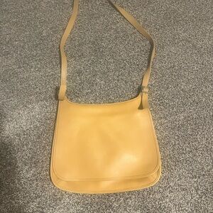 Vintage Y2K Tan Coach Hippie Crossbody Bag